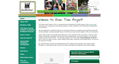 Desktop Screenshot of greenteamproject.org